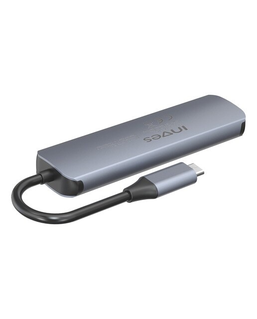 Hub Inves H-385 USB-C 5 en 1 Aluminio-3