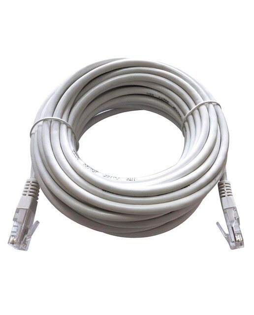 Cable de red RJ-45 Inves PHK-RJ100, 10 metros Blanco-1