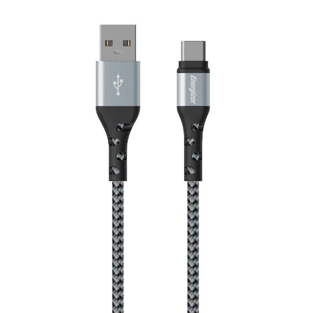 Imagen 0 de Cable USB-C a USB-A Energizer C520CKBK, 2 metros
