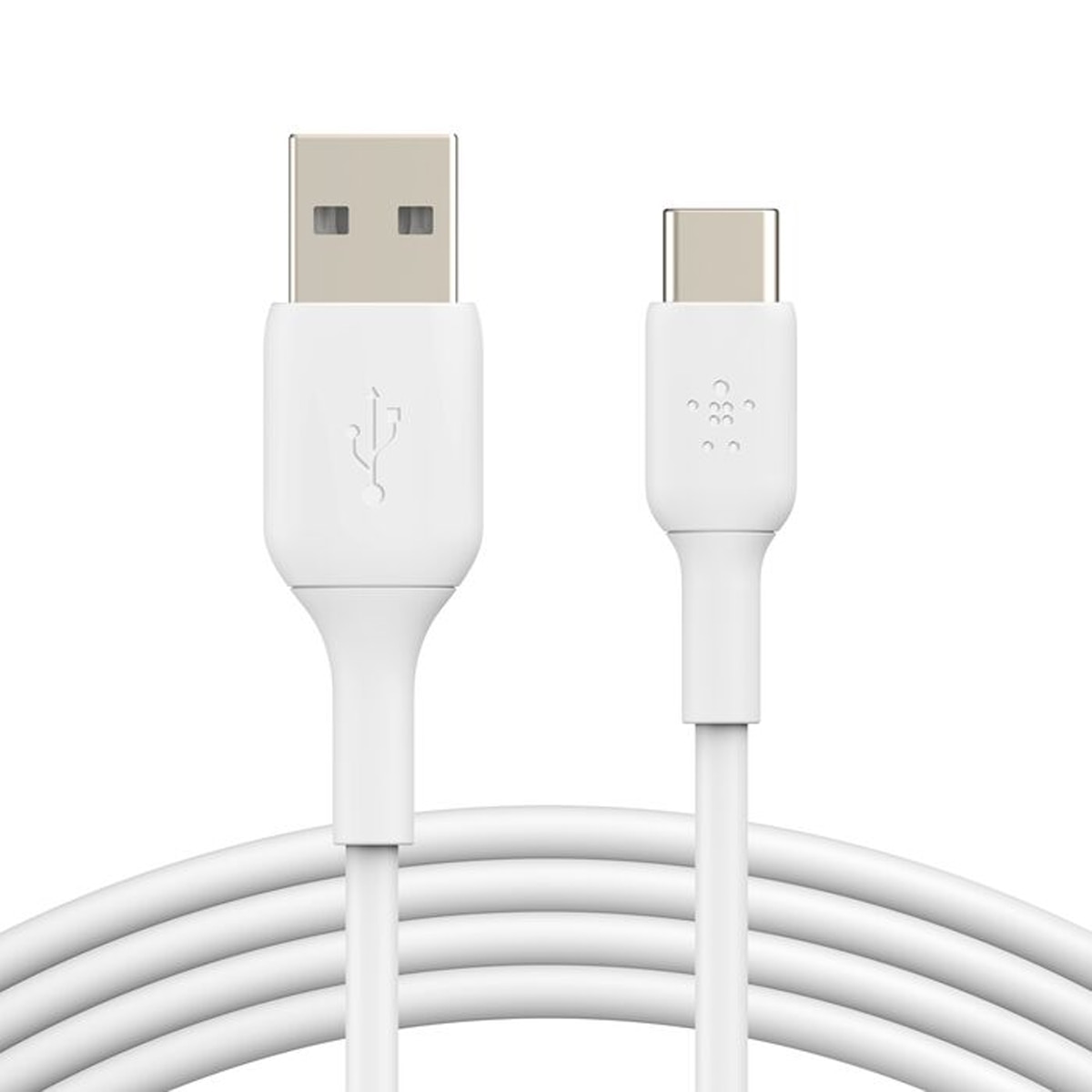 Imagen 0 de Cable Belkin de USB-A a USB-C, PVC, 1 metro, Blanco