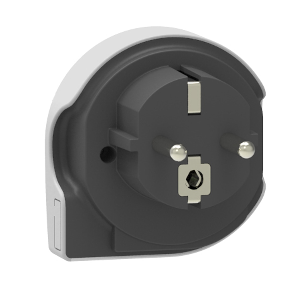 Adaptador de viaje múltiple Inves para Europa Blanco-2