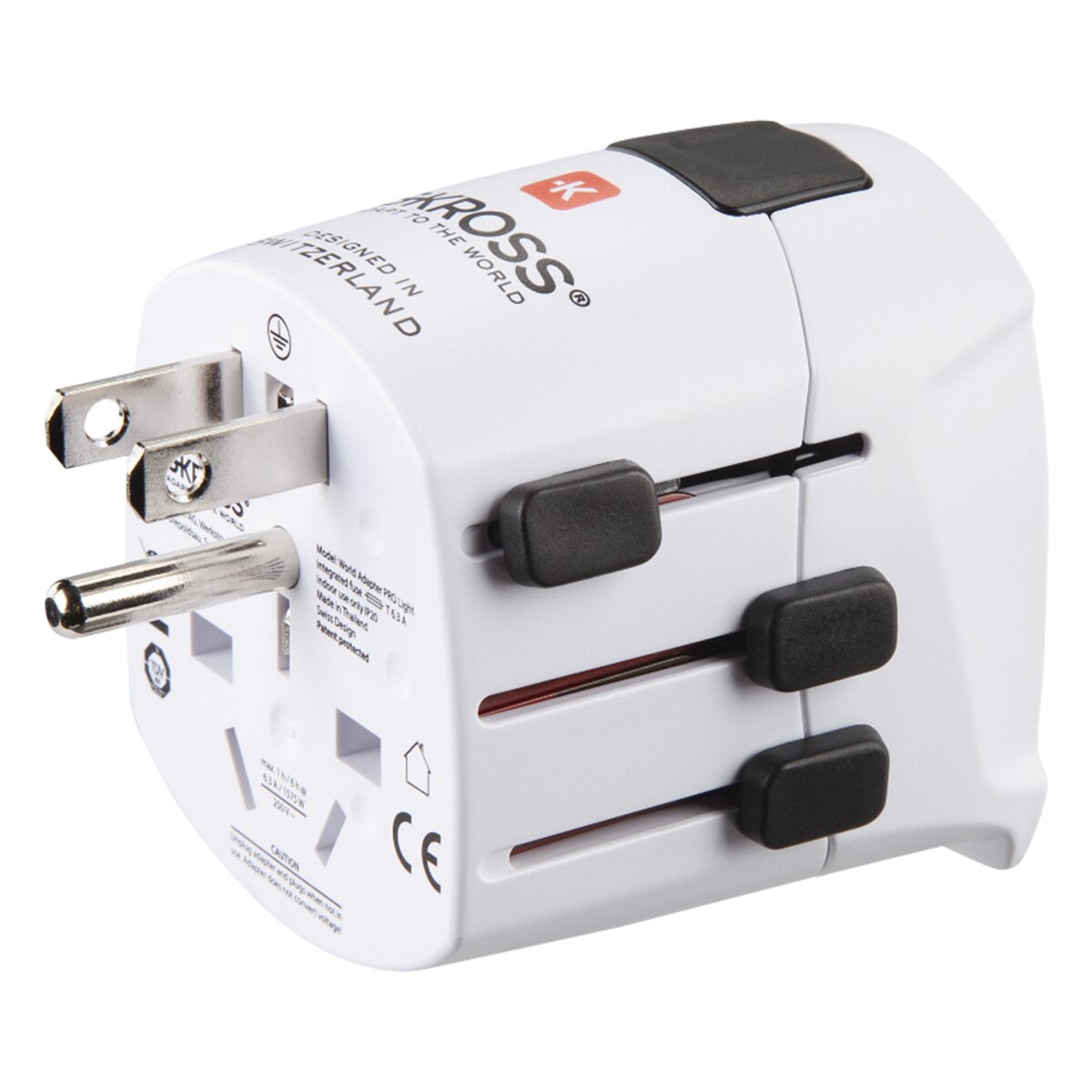 Cargador de red Hama World Travel Pro Light con 3 clavijas 5