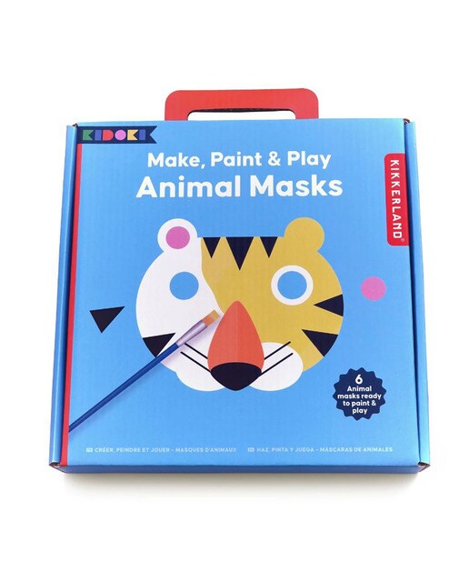 Máscaras de Animais para Pintar 1