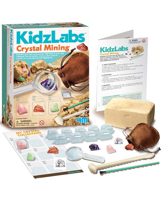 Imagem 0 de Kit de Extração de Cristais Ciência