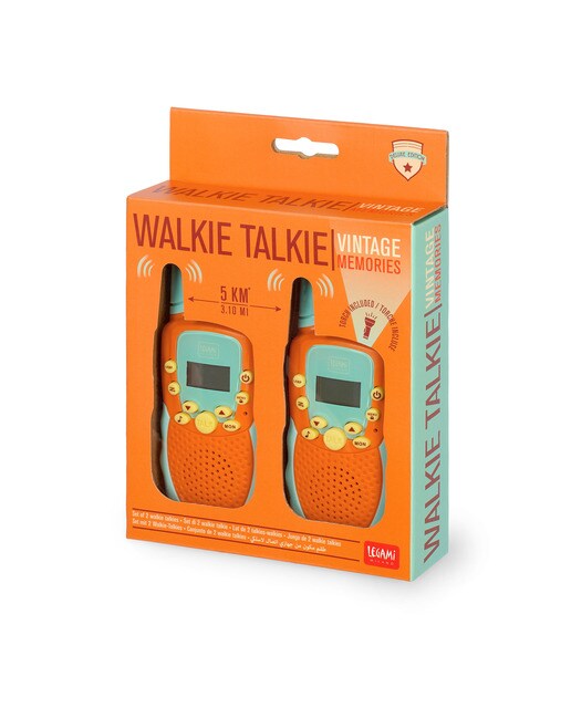 Walkie Talkies Legami laranja / turquesa 5