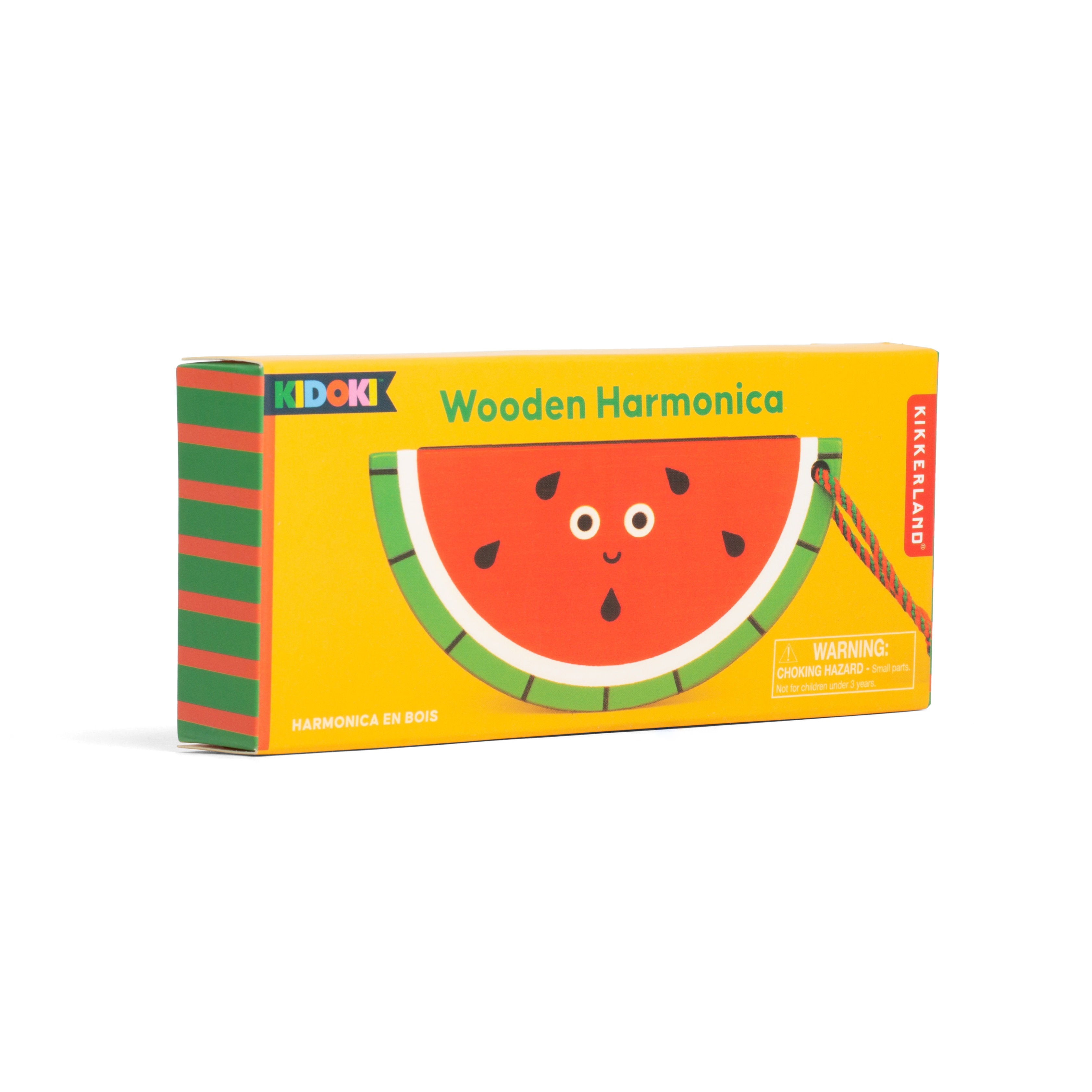 Harmónica de madeira Kikkerland em forma de fruta 6
