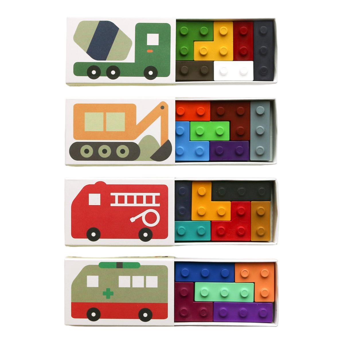 Imagem 0 de Set Blocos de Ceras de Cores Goober Car