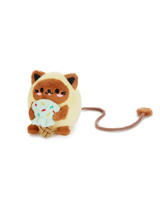 Marcador de livros Fluffy Kawaii Minty Balvi amarelo 1