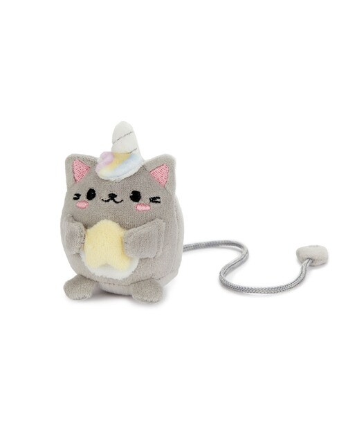 Marcador de livros Fluffy Kawaii Starry Balvi cinzento 1
