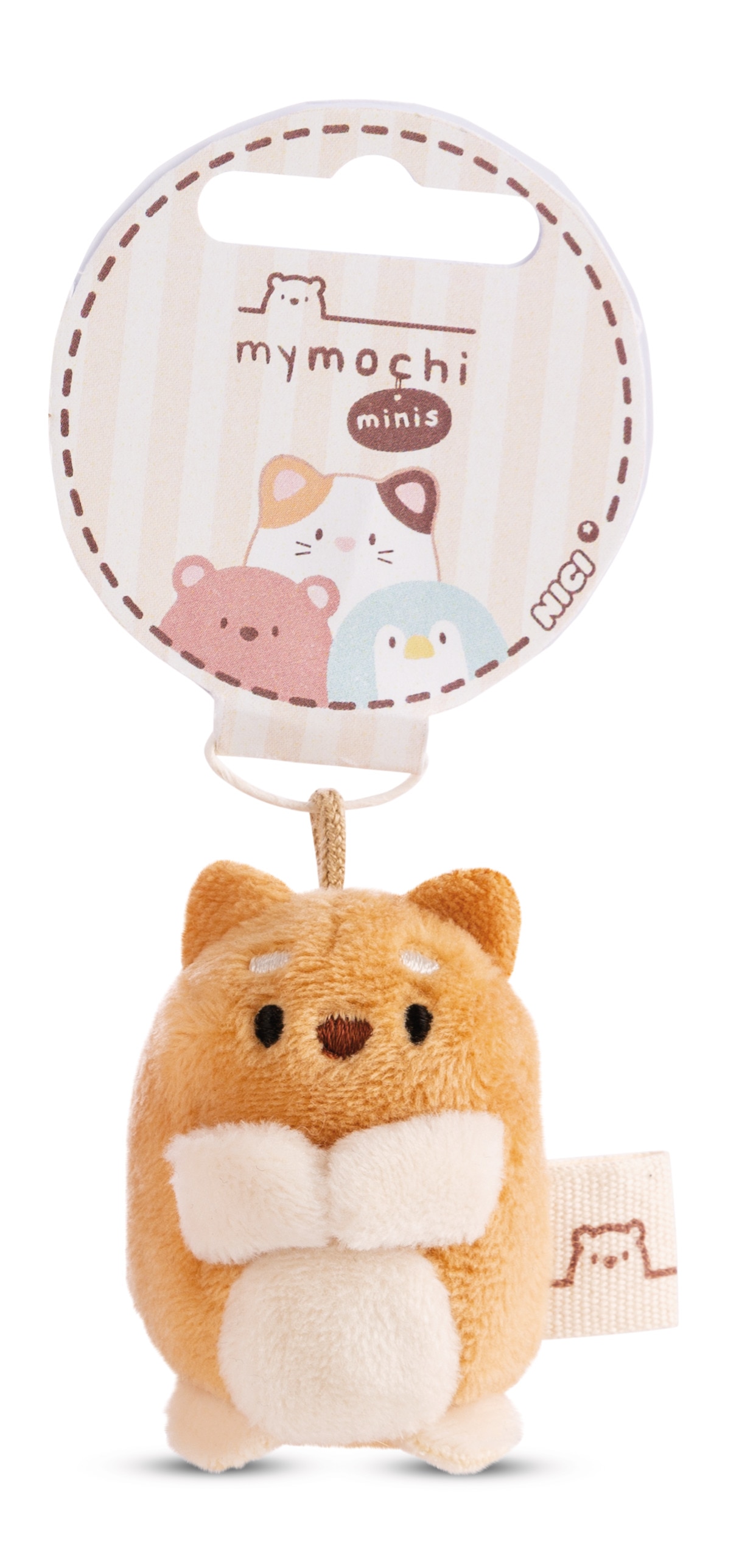 Peluche pendurado NICI cão Hiro 5 centímetros 4