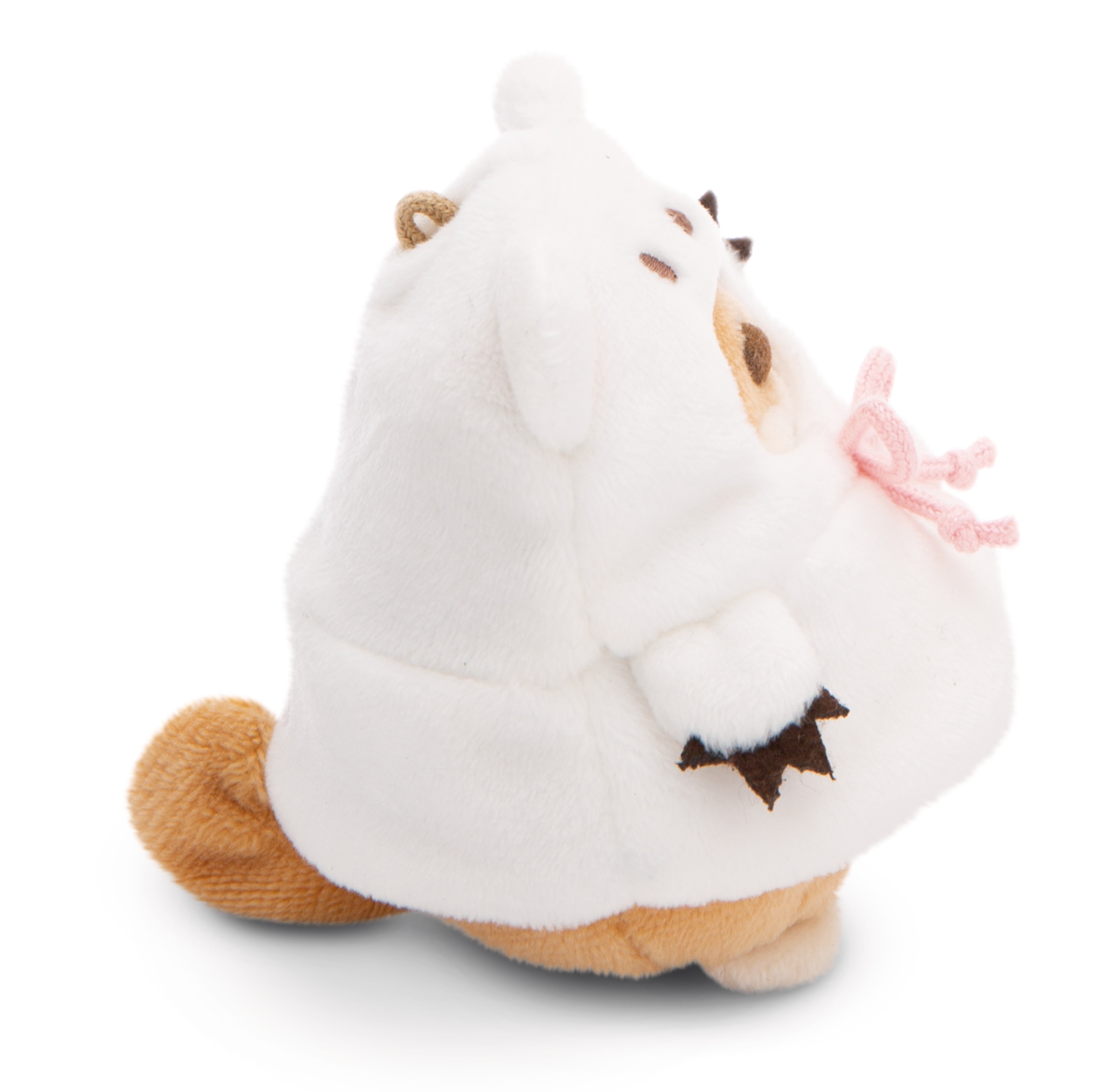Peluche pendurado NICI cão Hiro com bubble tea 8 centímetros 3