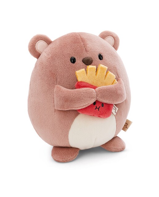 Imagem 0 de Peluche pendurado NICI Urso Nomo com batatas fritas 16 centímetros