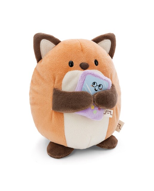 Peluche pendurado NICI raposa Geeks com videojogo 16 centímetros 1