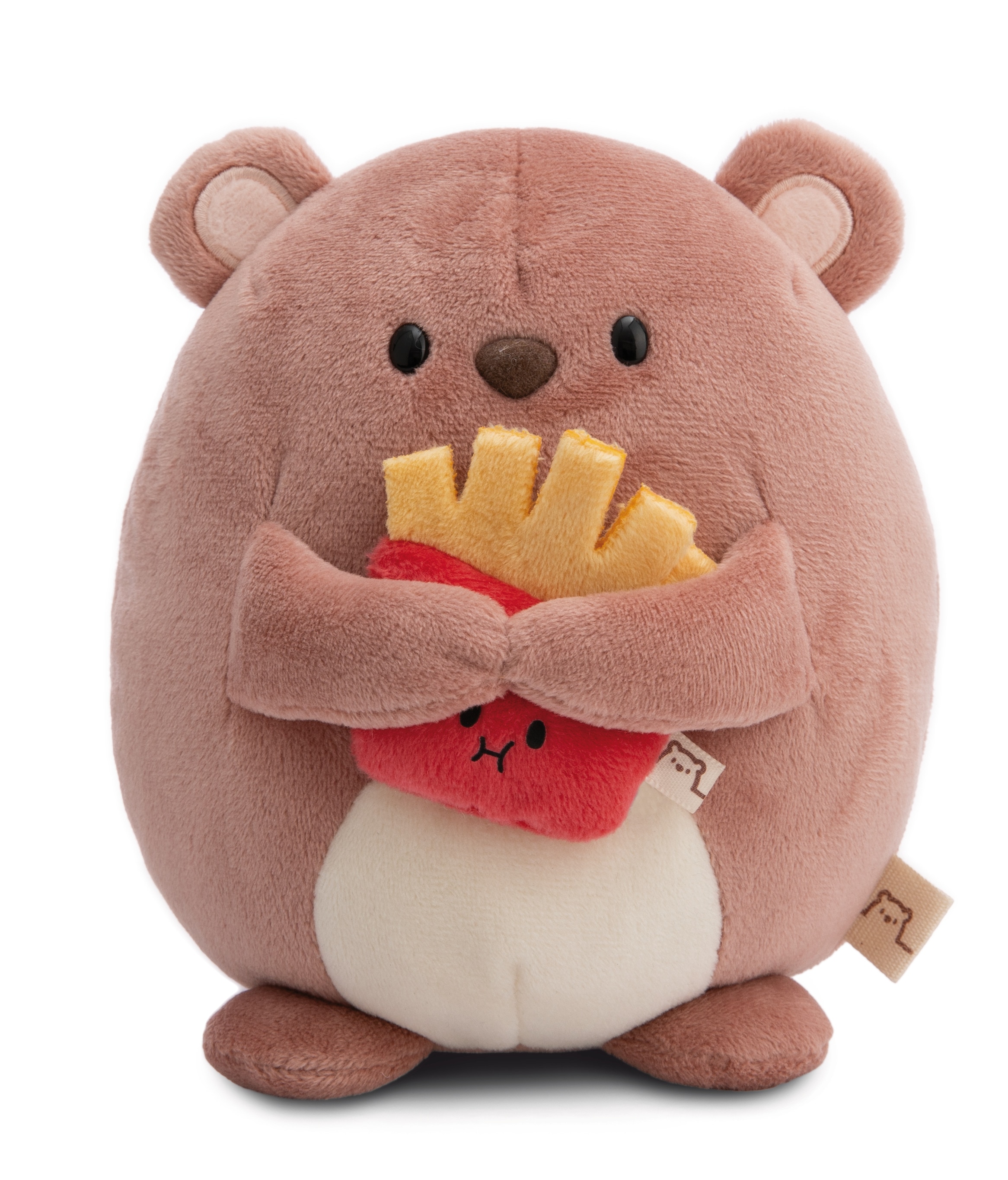 Peluche pendurado NICI Urso Nomo com batatas fritas 27 centímetros 3