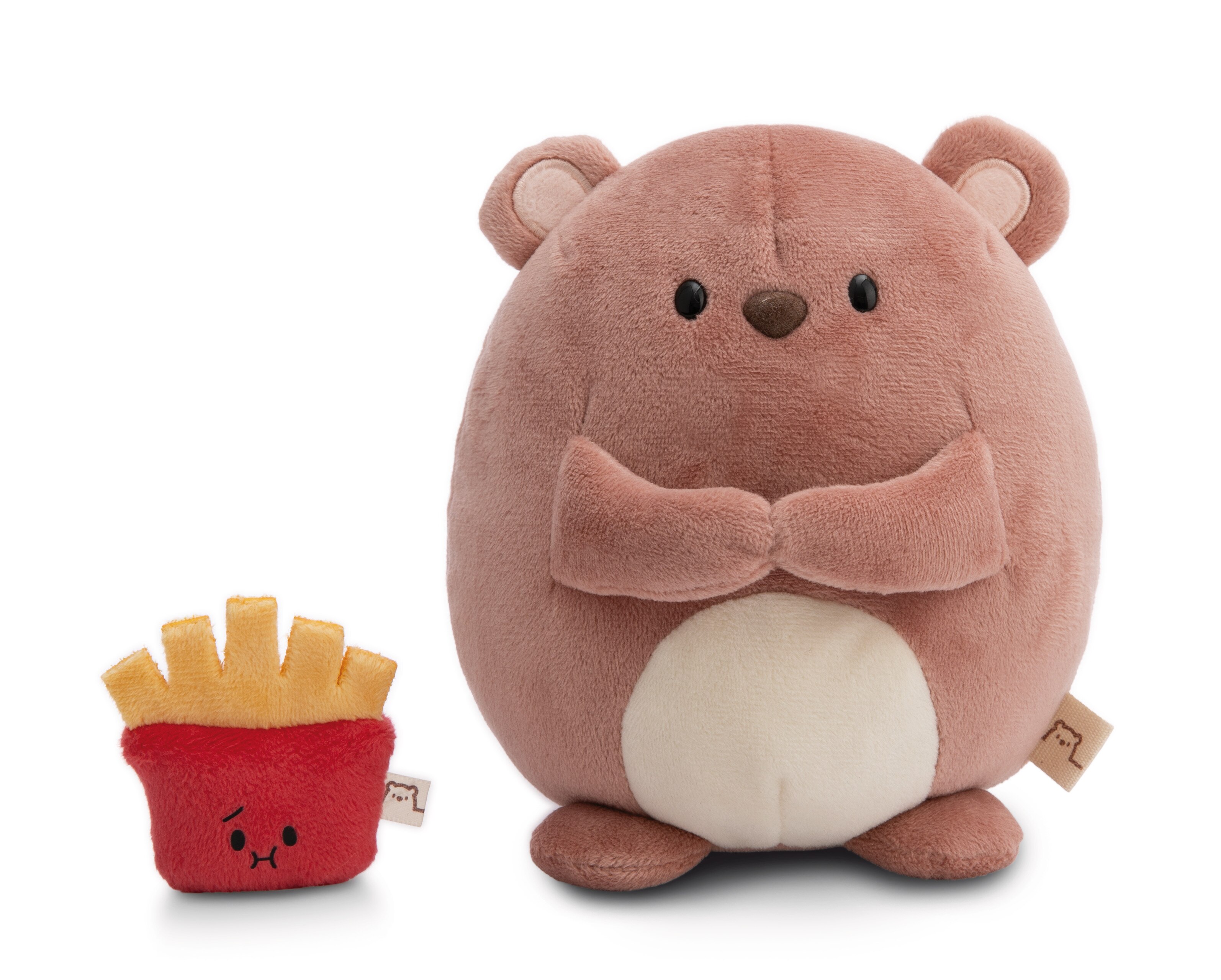 Peluche pendurado NICI Urso Nomo com batatas fritas 27 centímetros 4