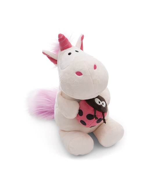 Peluche unicórnio Theodor NICI com joaninha 1