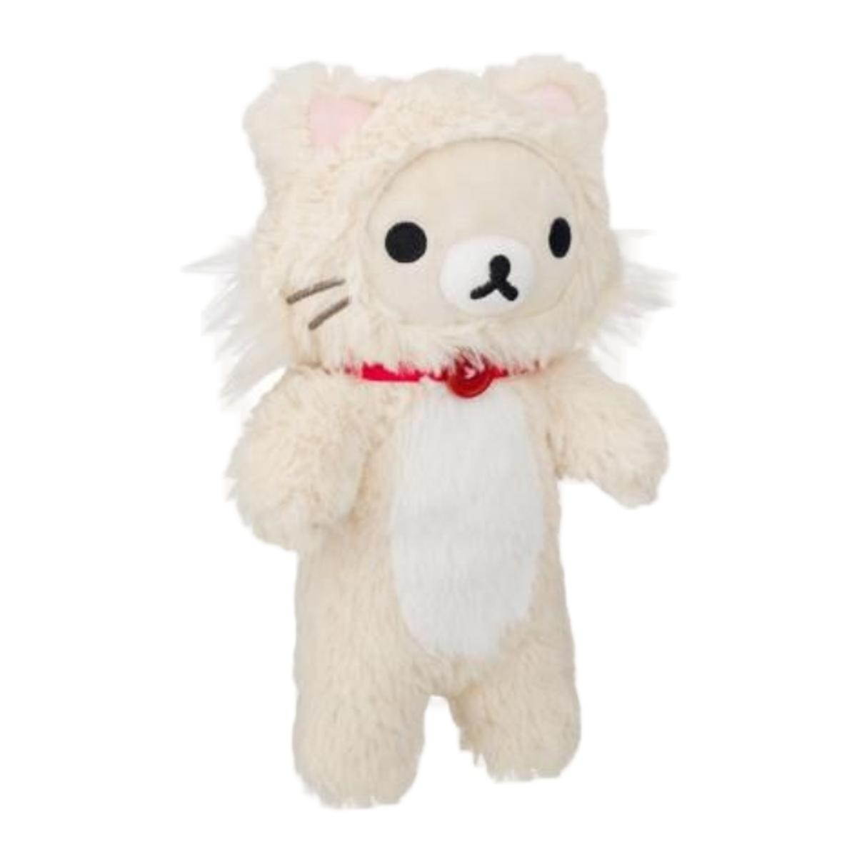 Imagem 0 de Peluche Rilakkuma Aqi da personagem Korilakkuma disfarce gato 20cm