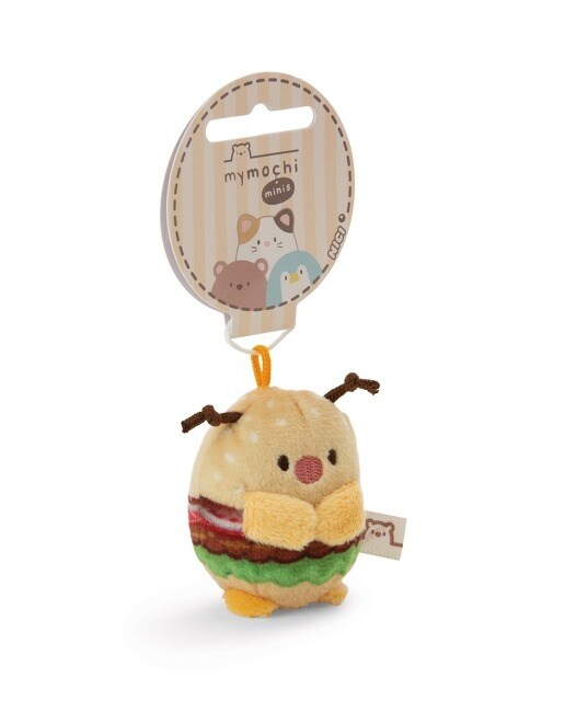 Peluche NICI joaninha Dozz hamburguer 5 cm 4