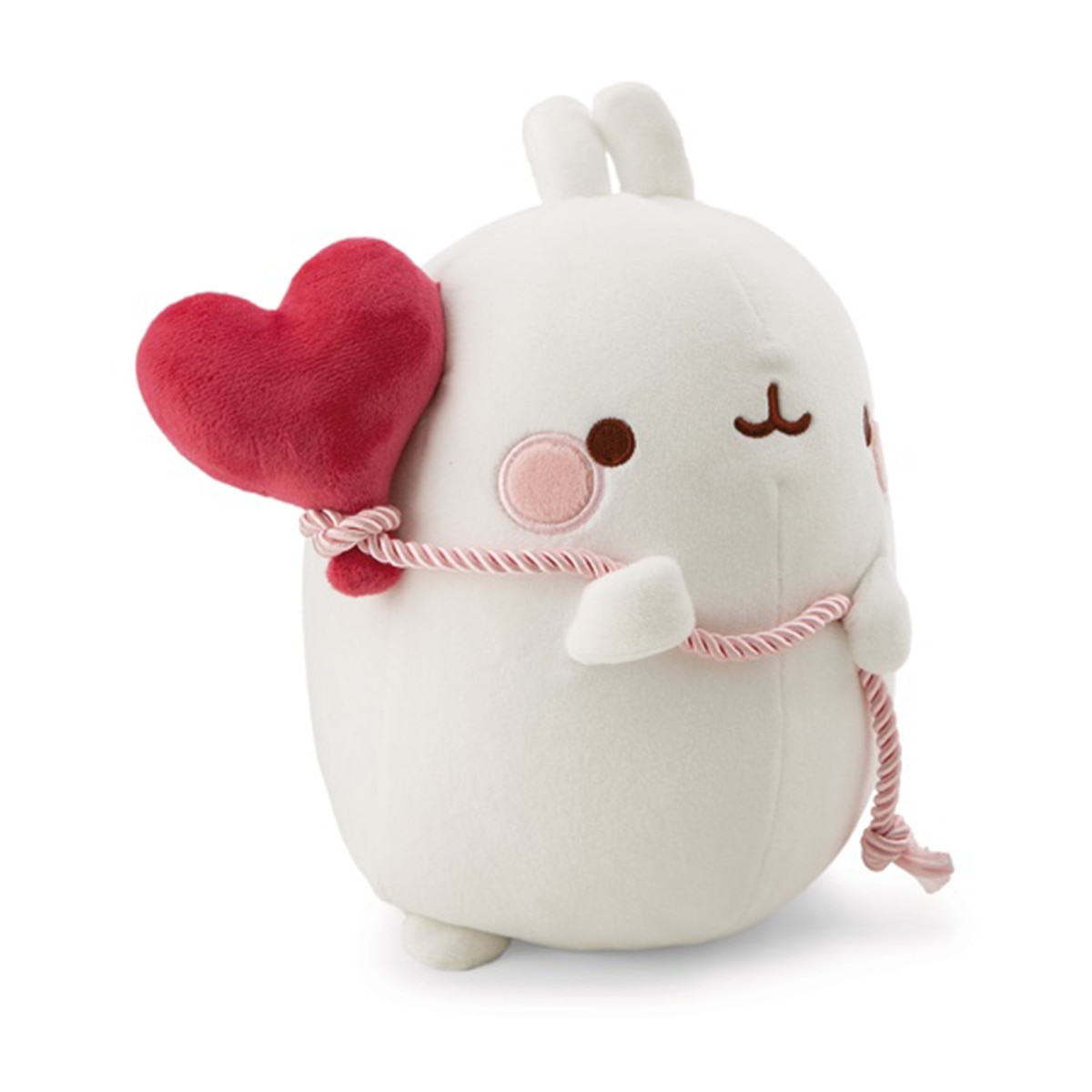 Peluche NICI Molang 48 cm com o coração 1