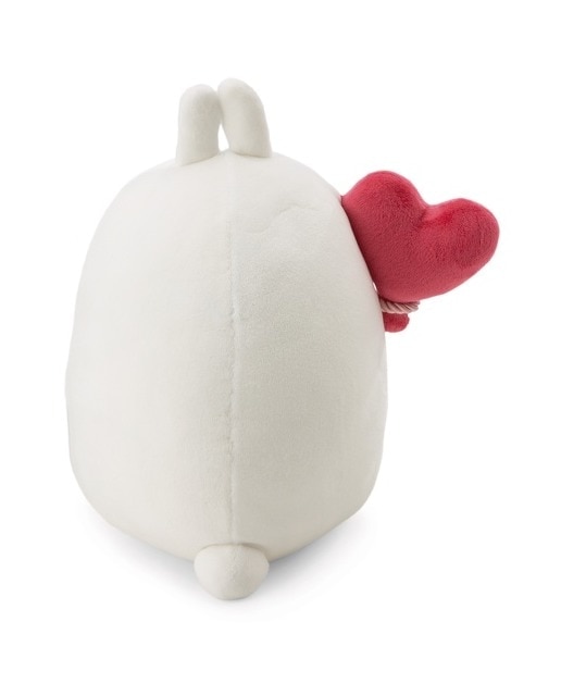 Peluche NICI Molang 48 cm com o coração 4