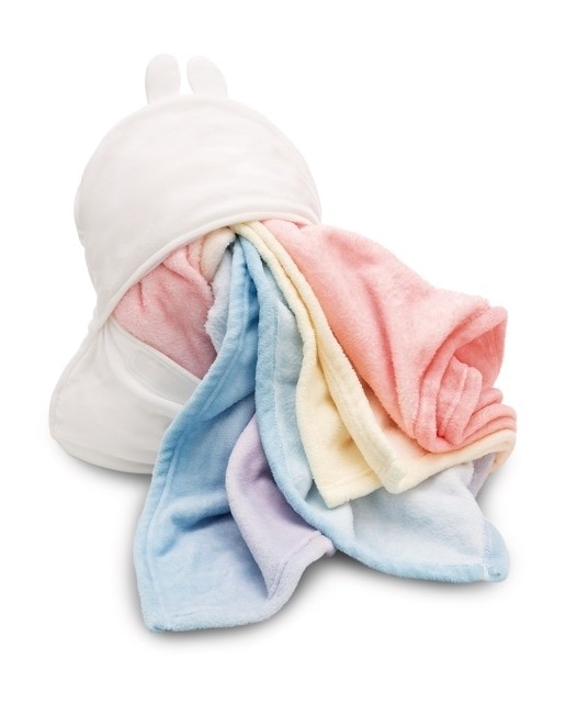 Peluche NICI Molang 35 cm incluindo manta de lã 175x140 cm 2