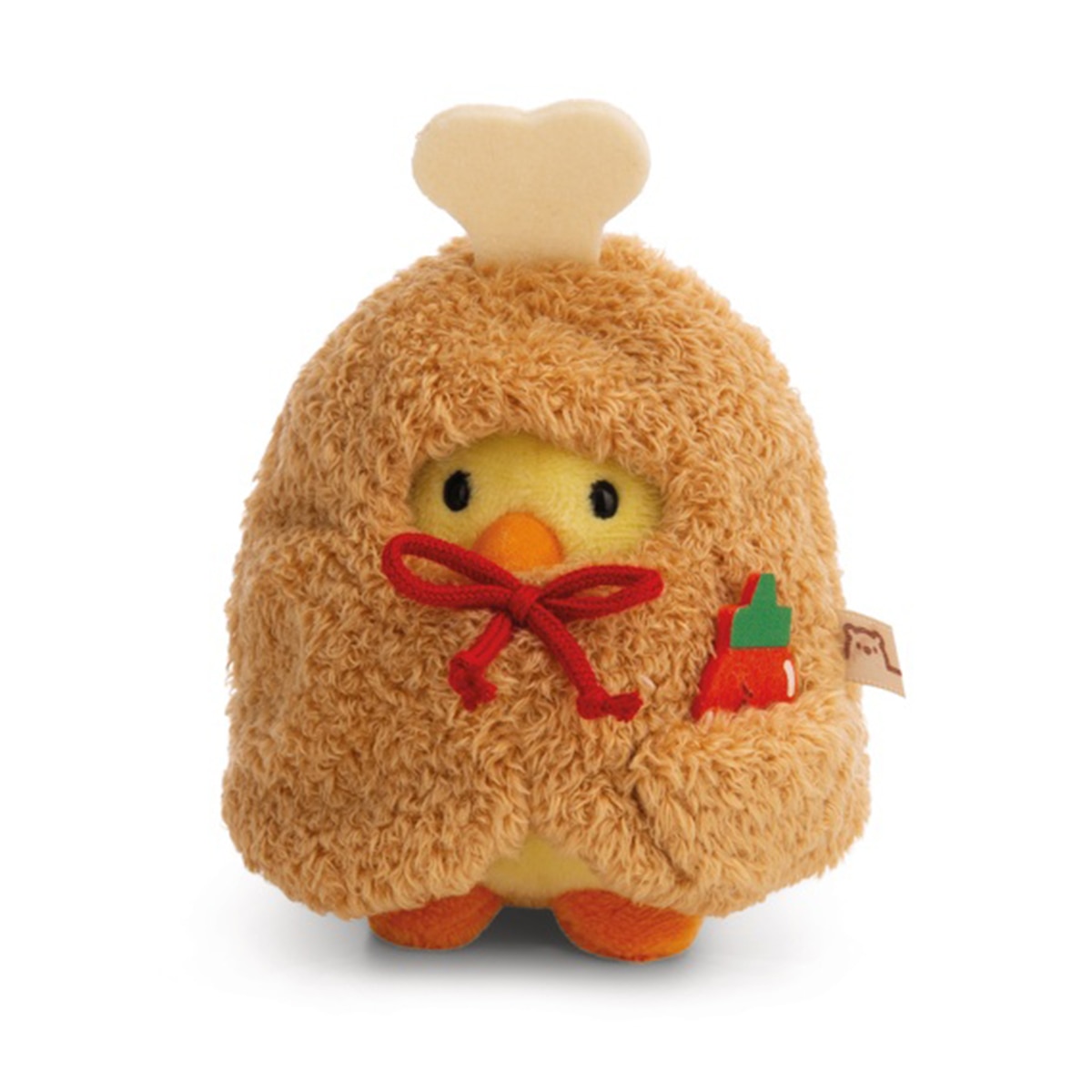 Peluche NICI Pintinho Tschieps com molho e fato 8 cm 1