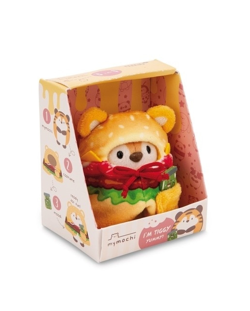 Peluche NICI Tiggy com chávena e fato 8cm 4