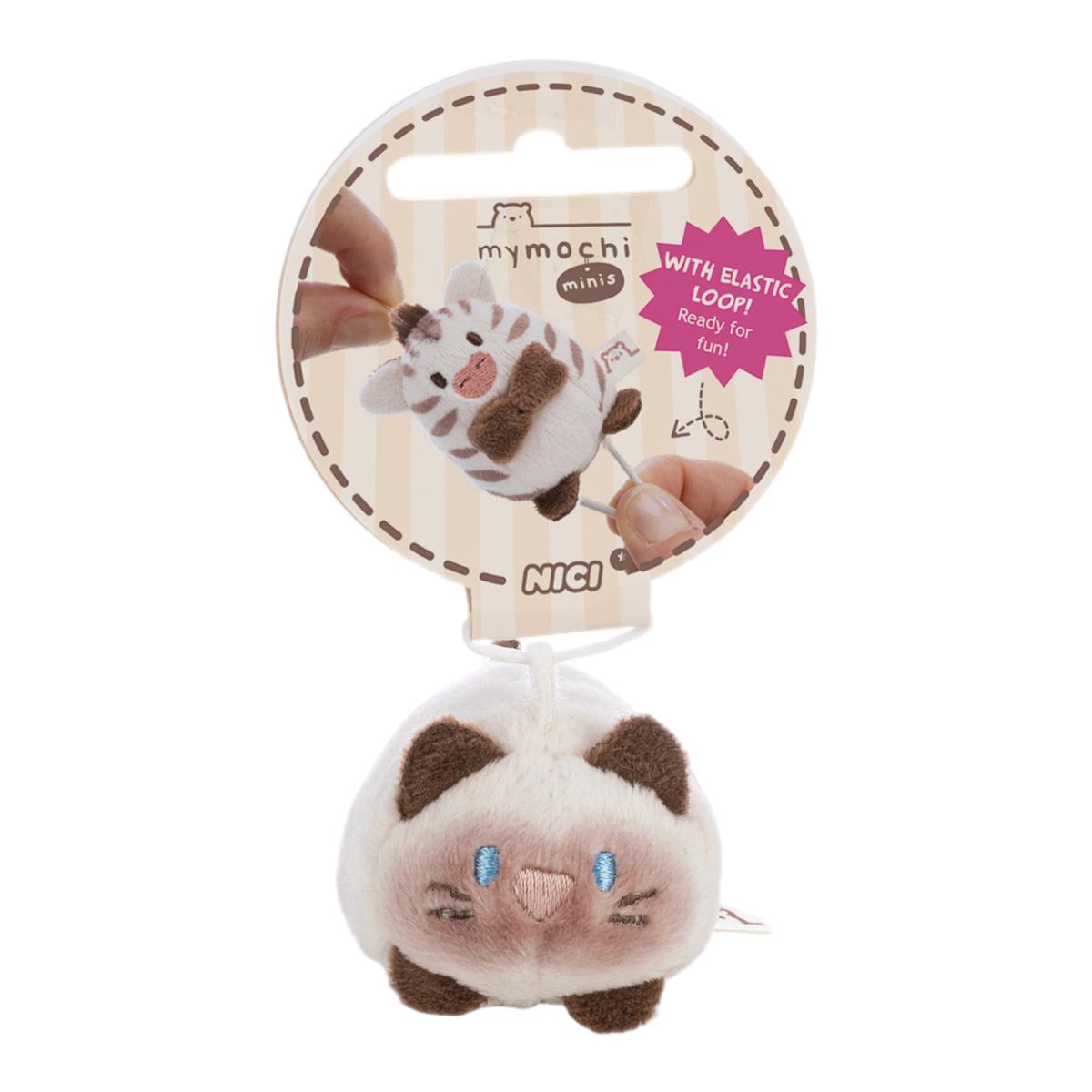 Peluche NICI Mymochi Gato Siamés Siamy 5cm 3