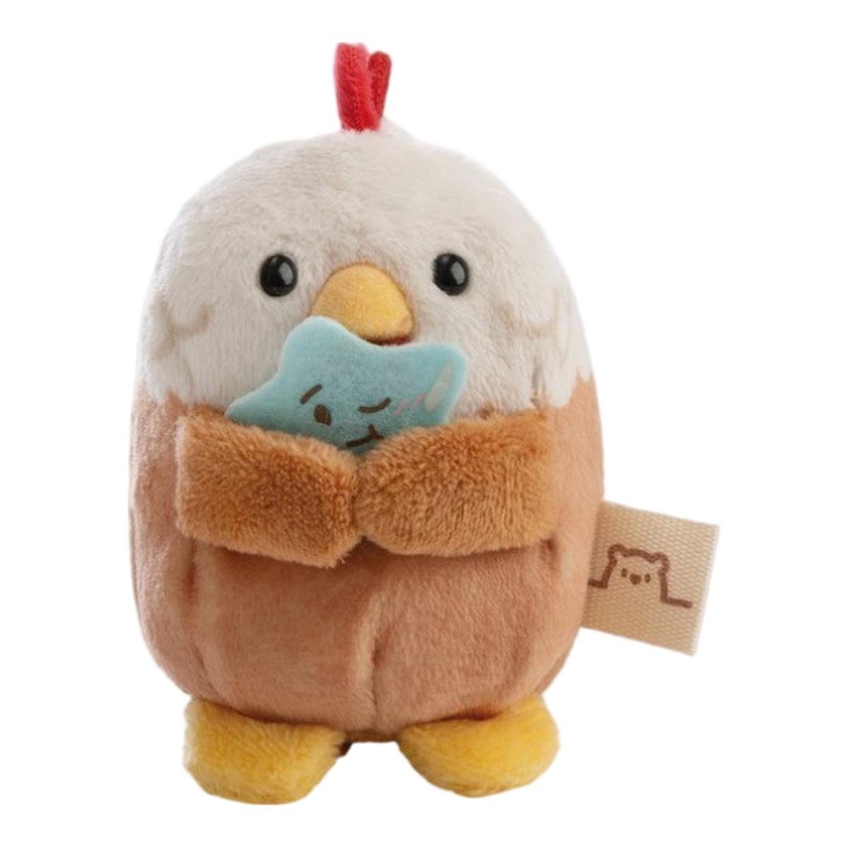 NICI Galo Mymochi Keko de peluche com fato de estrela e rebuçado 8cm 3