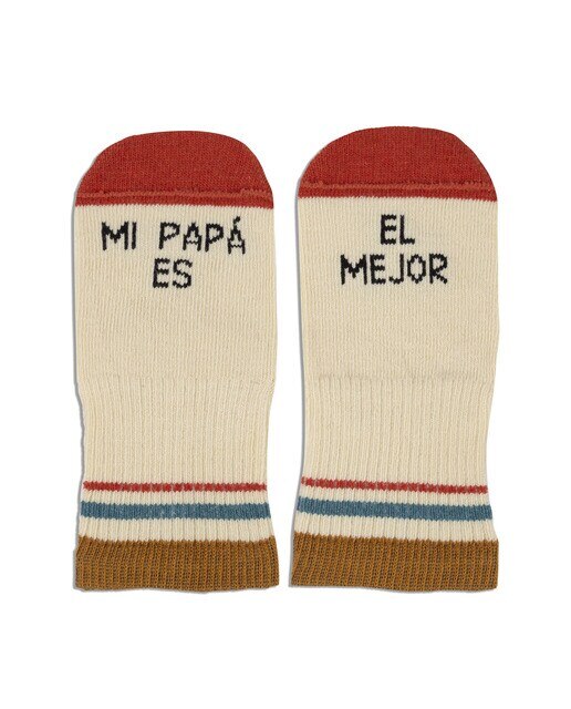 Meias Mini Mi Papá Es El Mejor 1