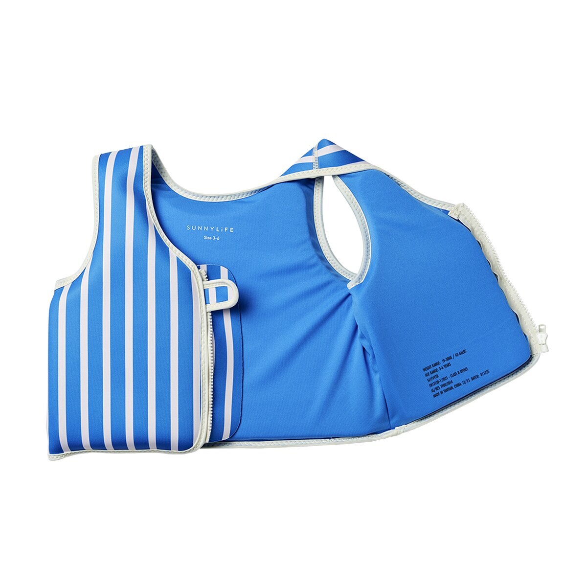 Imagen 4 de Chaleco de natación infantil azul SUNNYLIFE