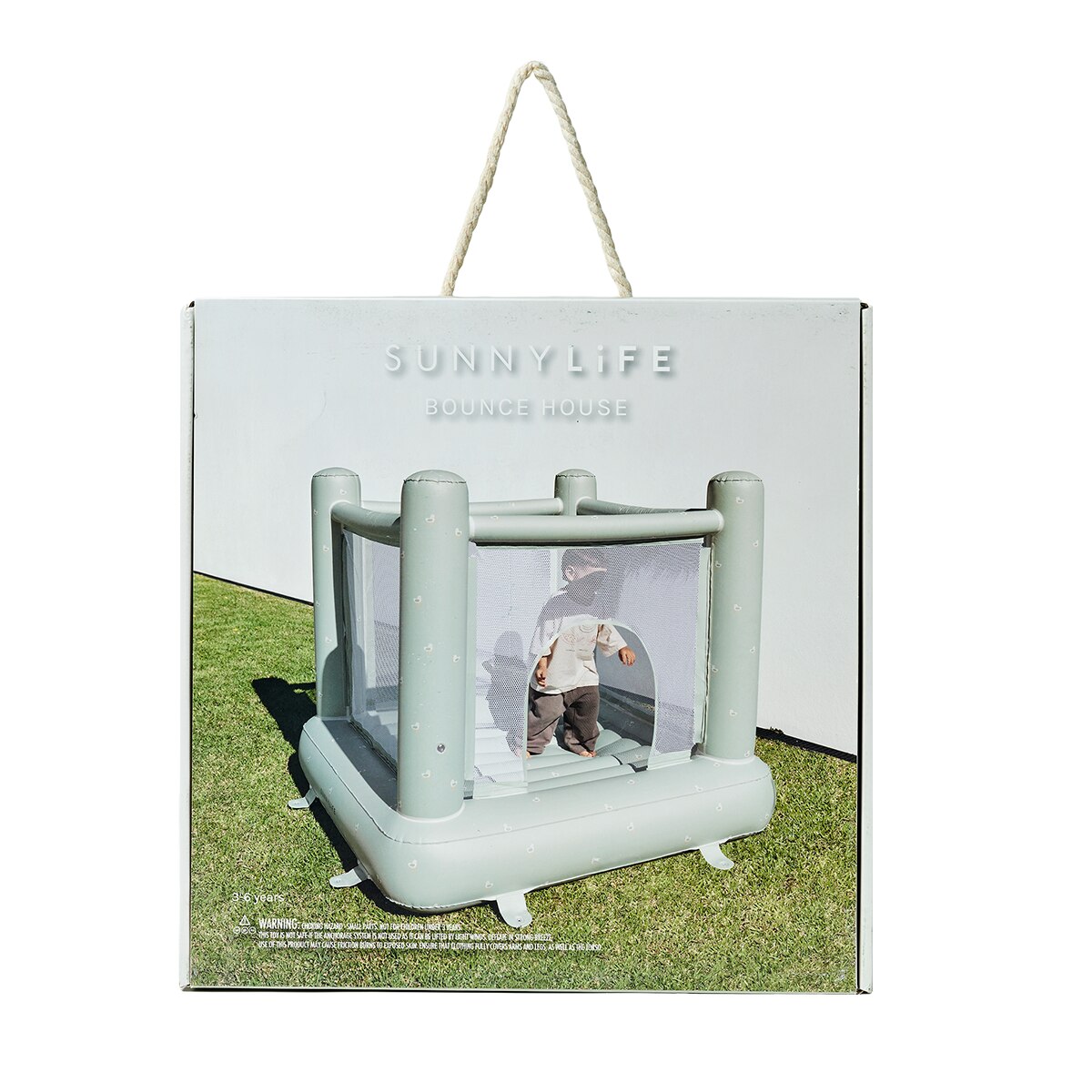 Castelo Insuflável Infantil Verde SUNNYLIFE 2