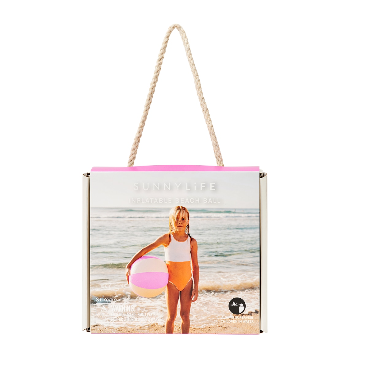 Bola de Praia Insuflável SUNNYLIFE - Rosa 2