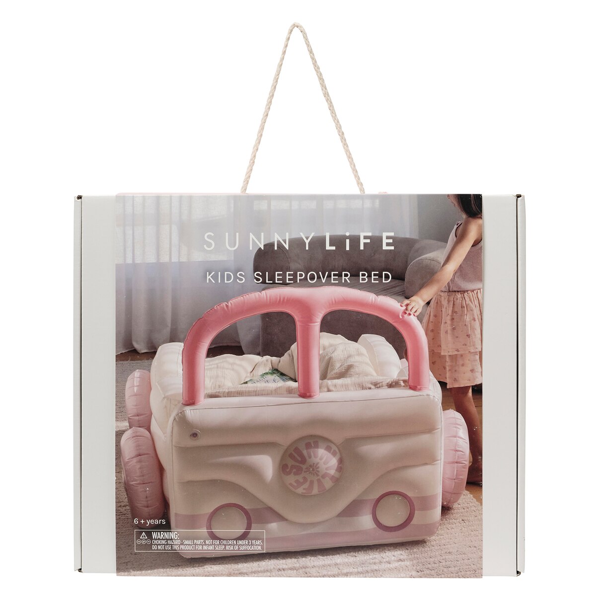 Cama Infantil para Festa de Pijamas SUNNYLIFE - Rosa 2