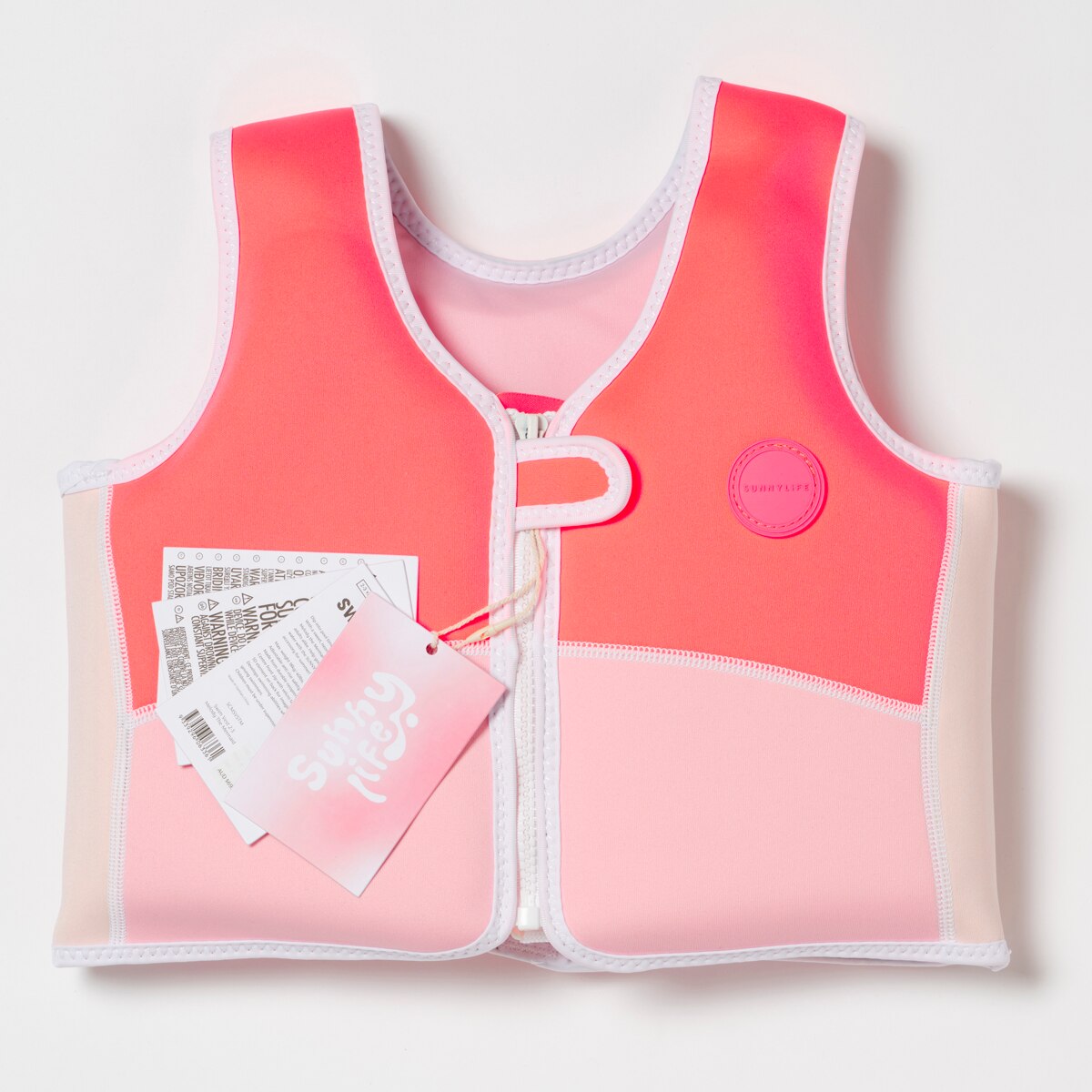 Colete de Natação Infantil - Rosa 2