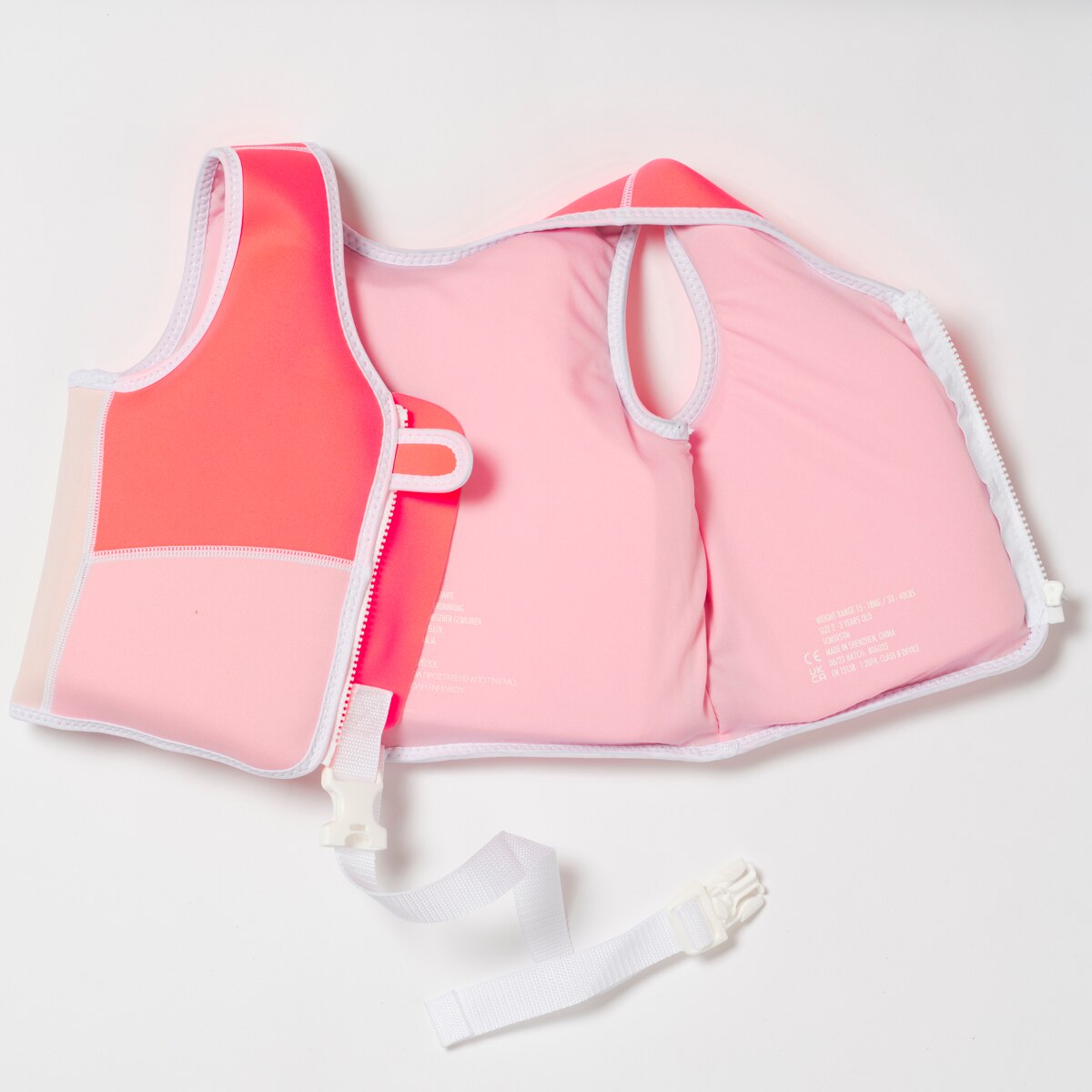 Colete de Natação Infantil - Rosa 4