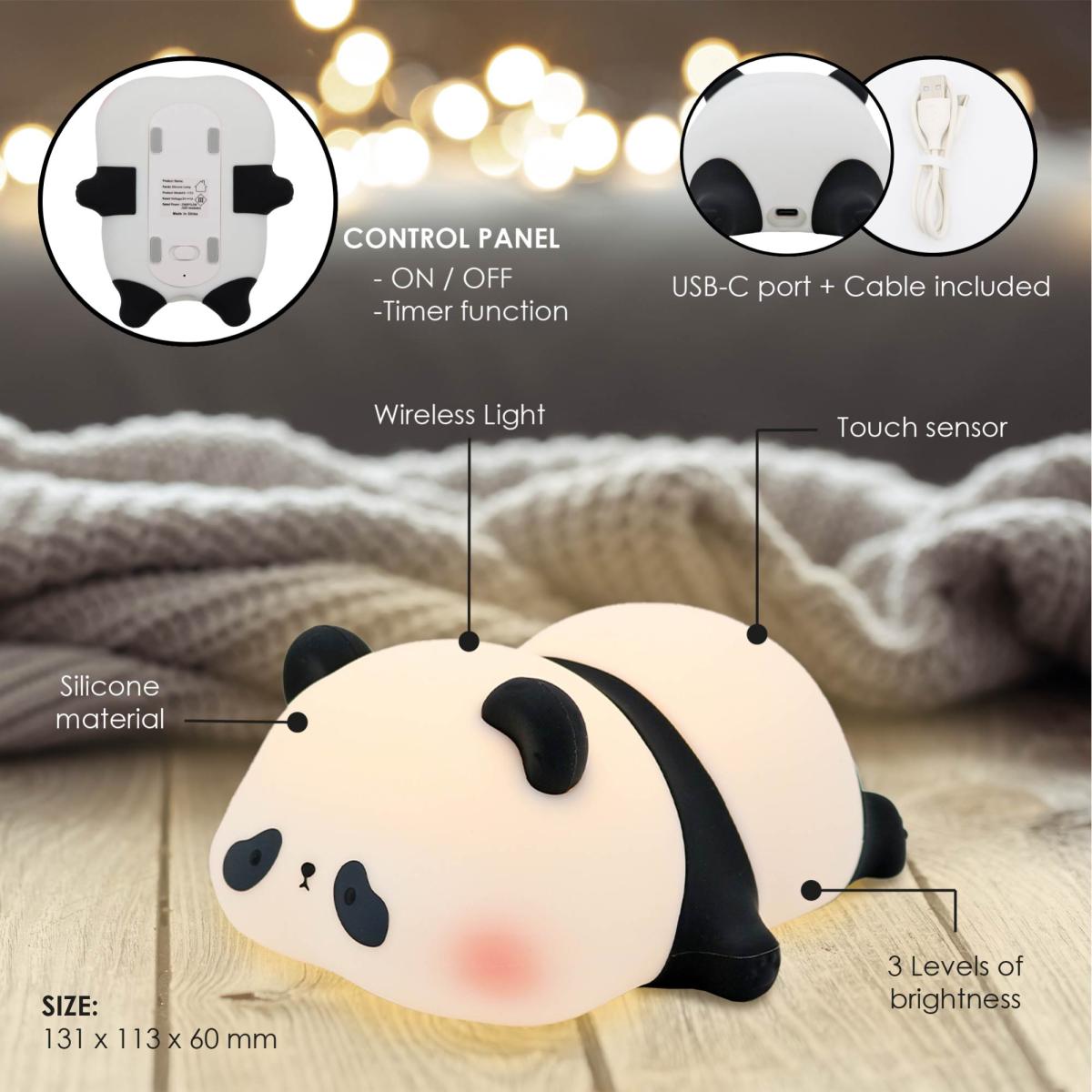 Candeeiro infantil Panda Funny 4