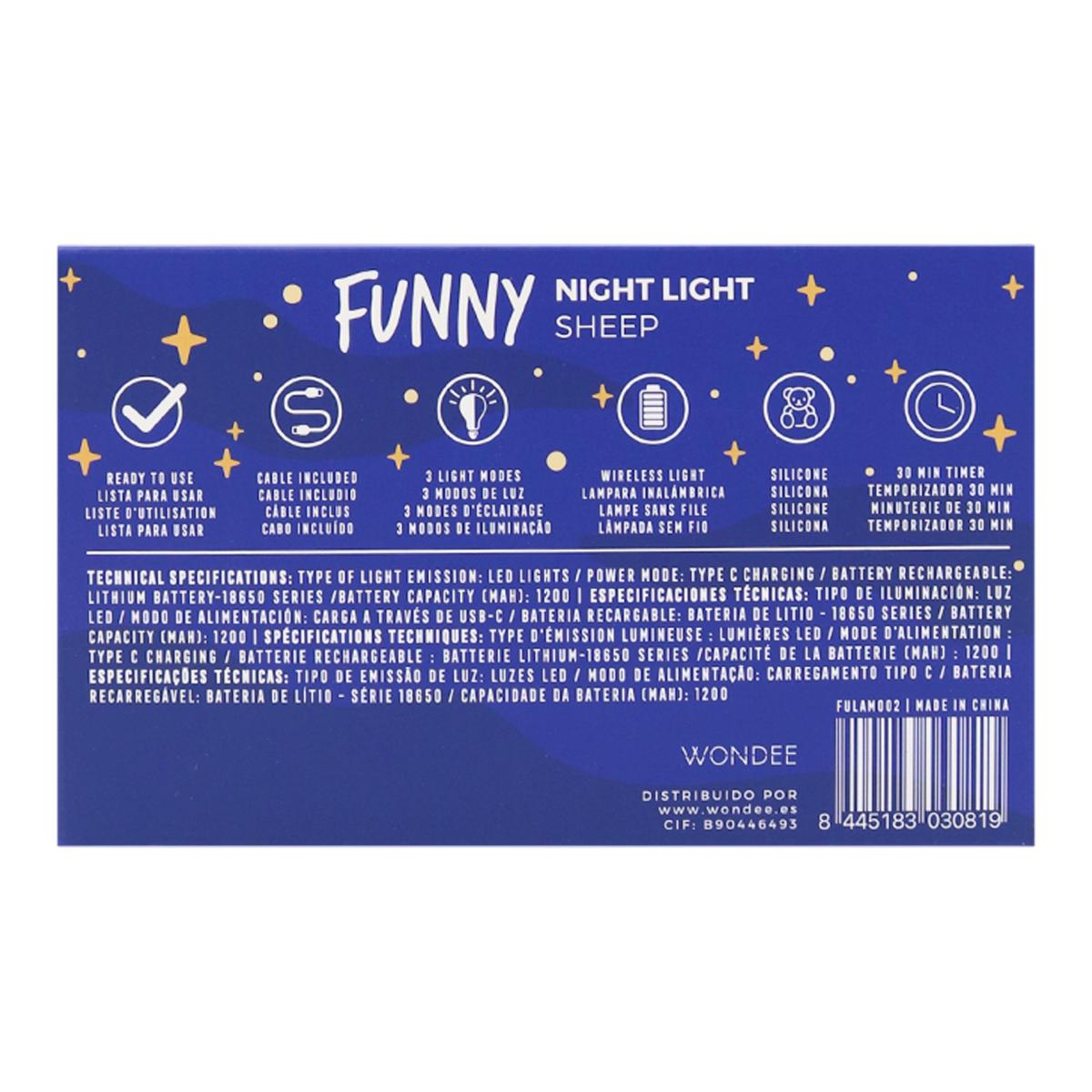Candeeiro infantil Oveja Funny 11