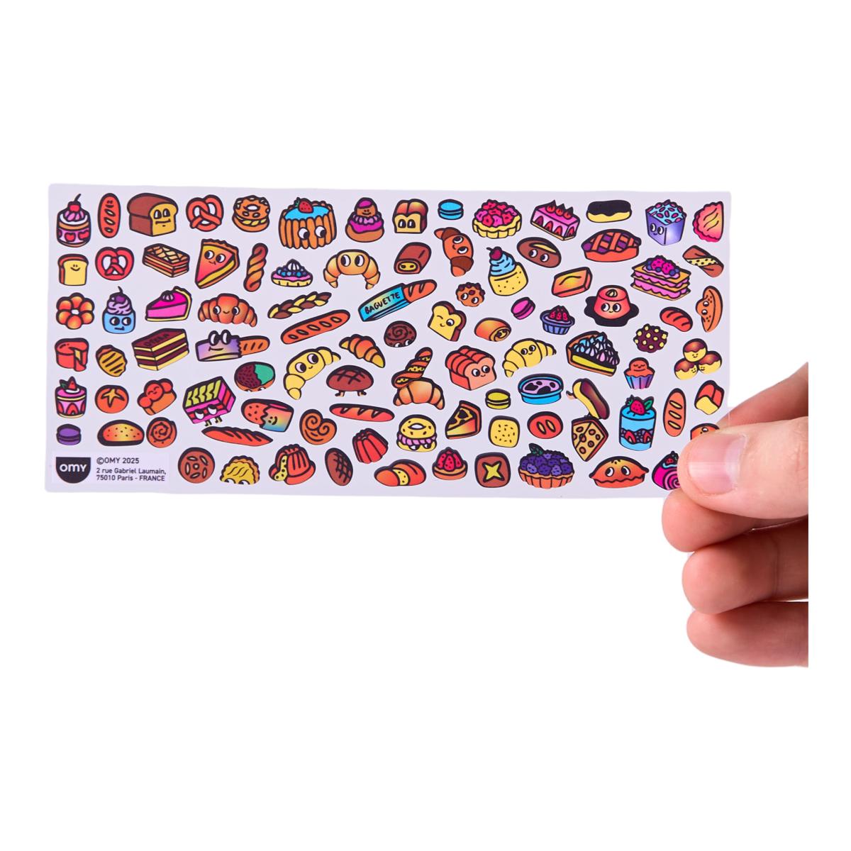 Imagen 5 de Pegatinas Omy Fabulous Stickers Boutique-French Bakery