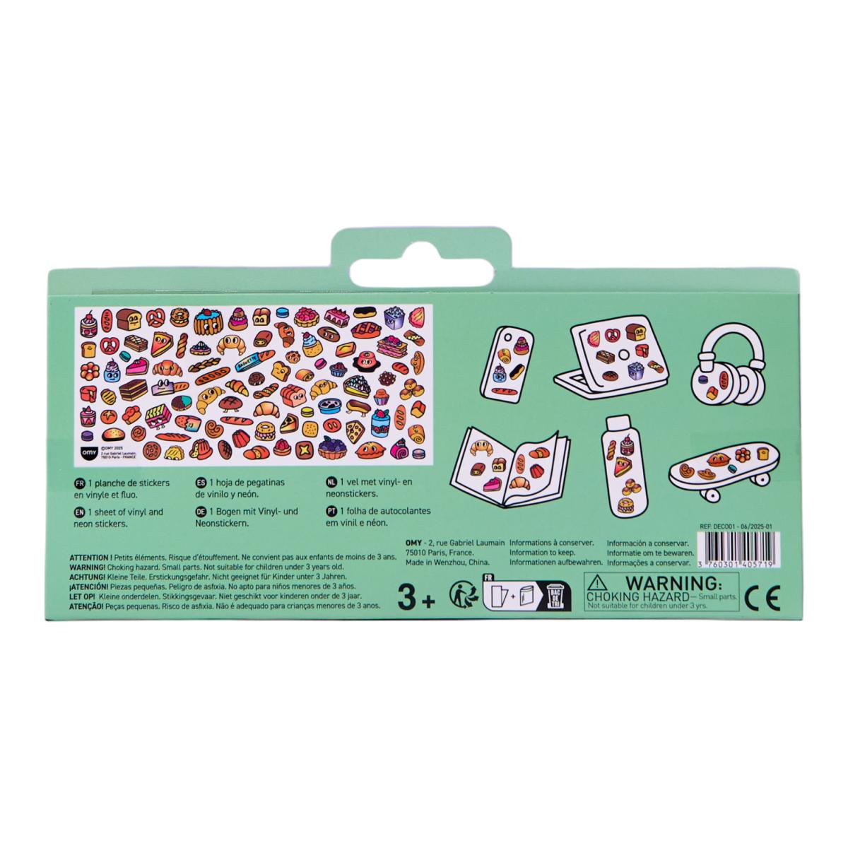 Imagen 7 de Pegatinas Omy Fabulous Stickers Boutique-French Bakery