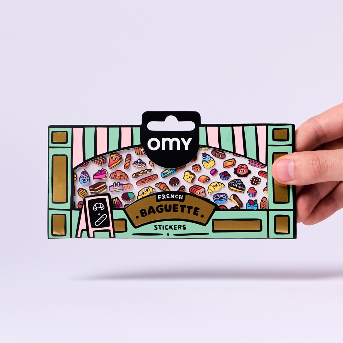 Imagen 10 de Pegatinas Omy Fabulous Stickers Boutique-French Bakery