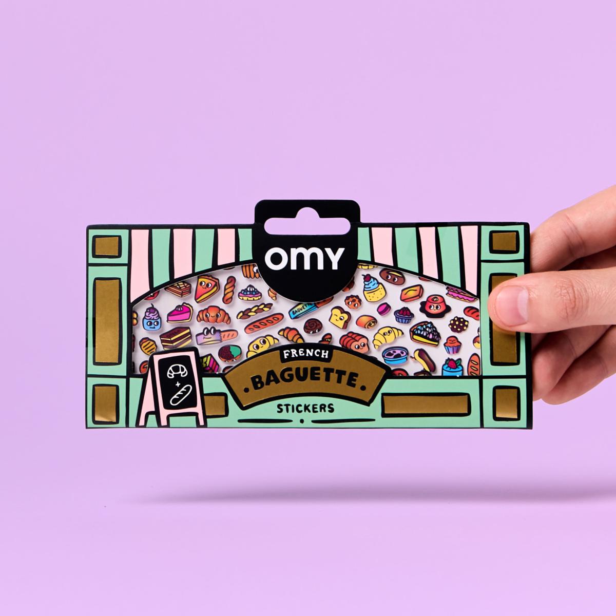 Imagen 11 de Pegatinas Omy Fabulous Stickers Boutique-French Bakery
