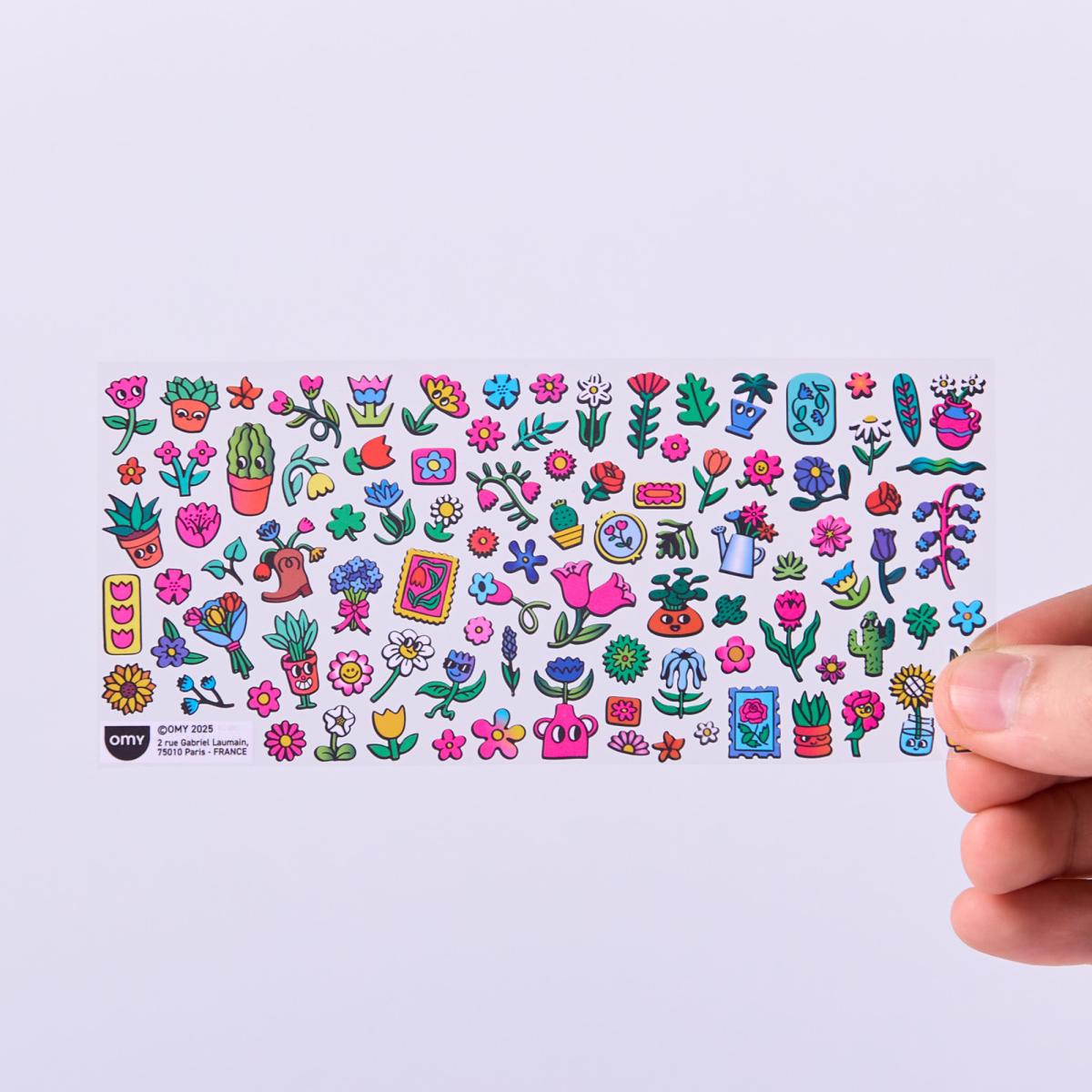 Autocolantes Omy Fabulous Stickers Boutique - Flower Shop 4