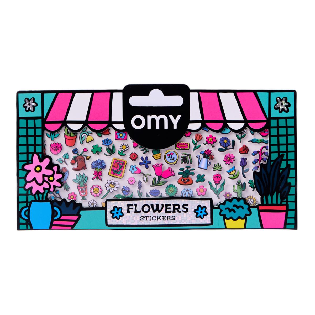 Autocolantes Omy Fabulous Stickers Boutique - Flower Shop 7