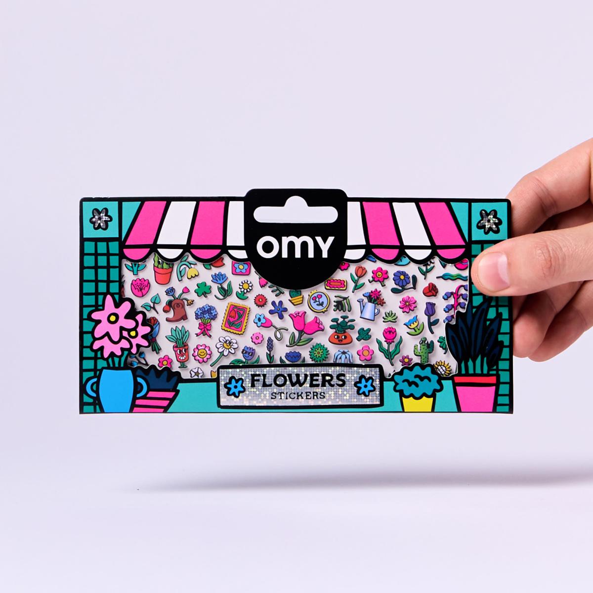 Autocolantes Omy Fabulous Stickers Boutique - Flower Shop 9