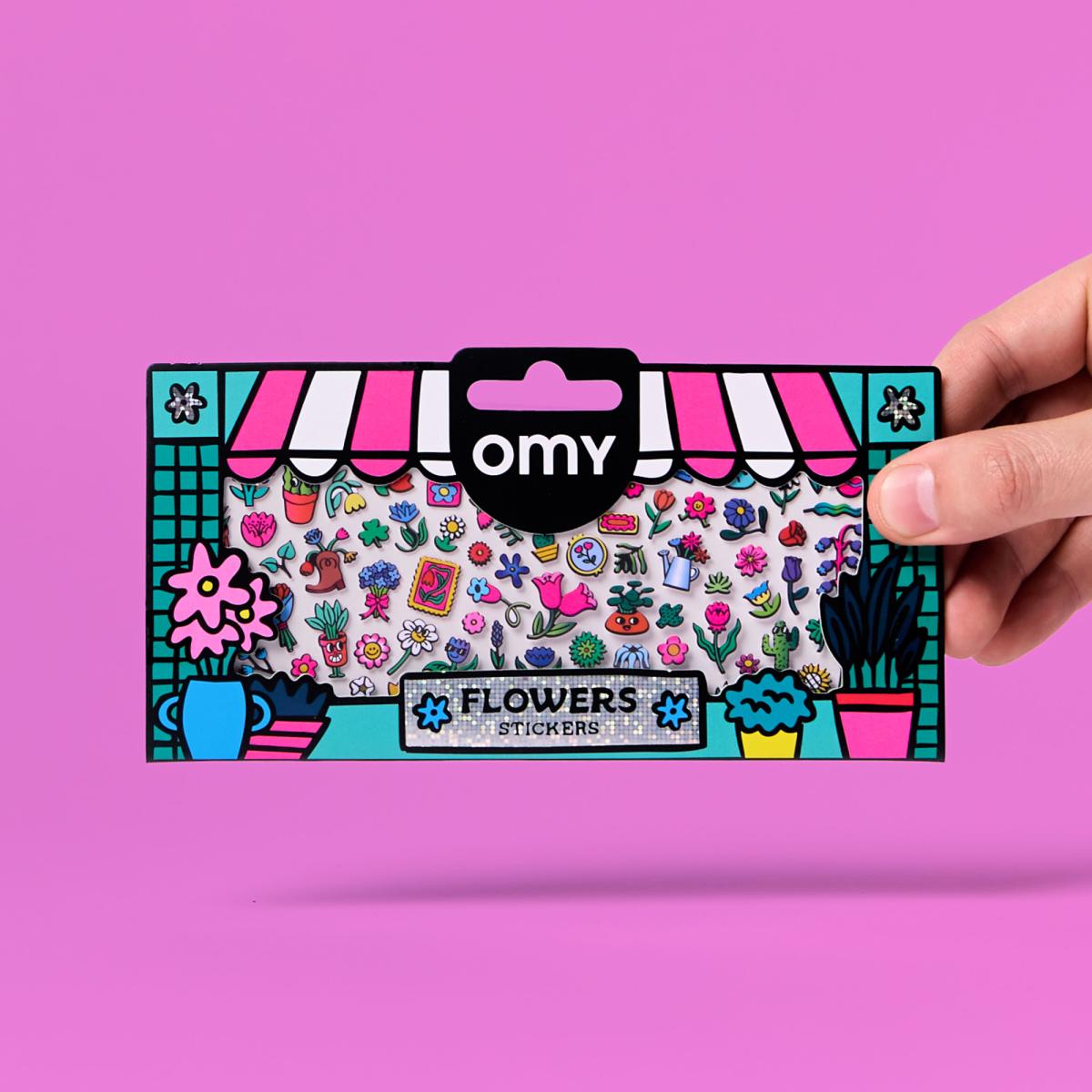 Autocolantes Omy Fabulous Stickers Boutique - Flower Shop 10