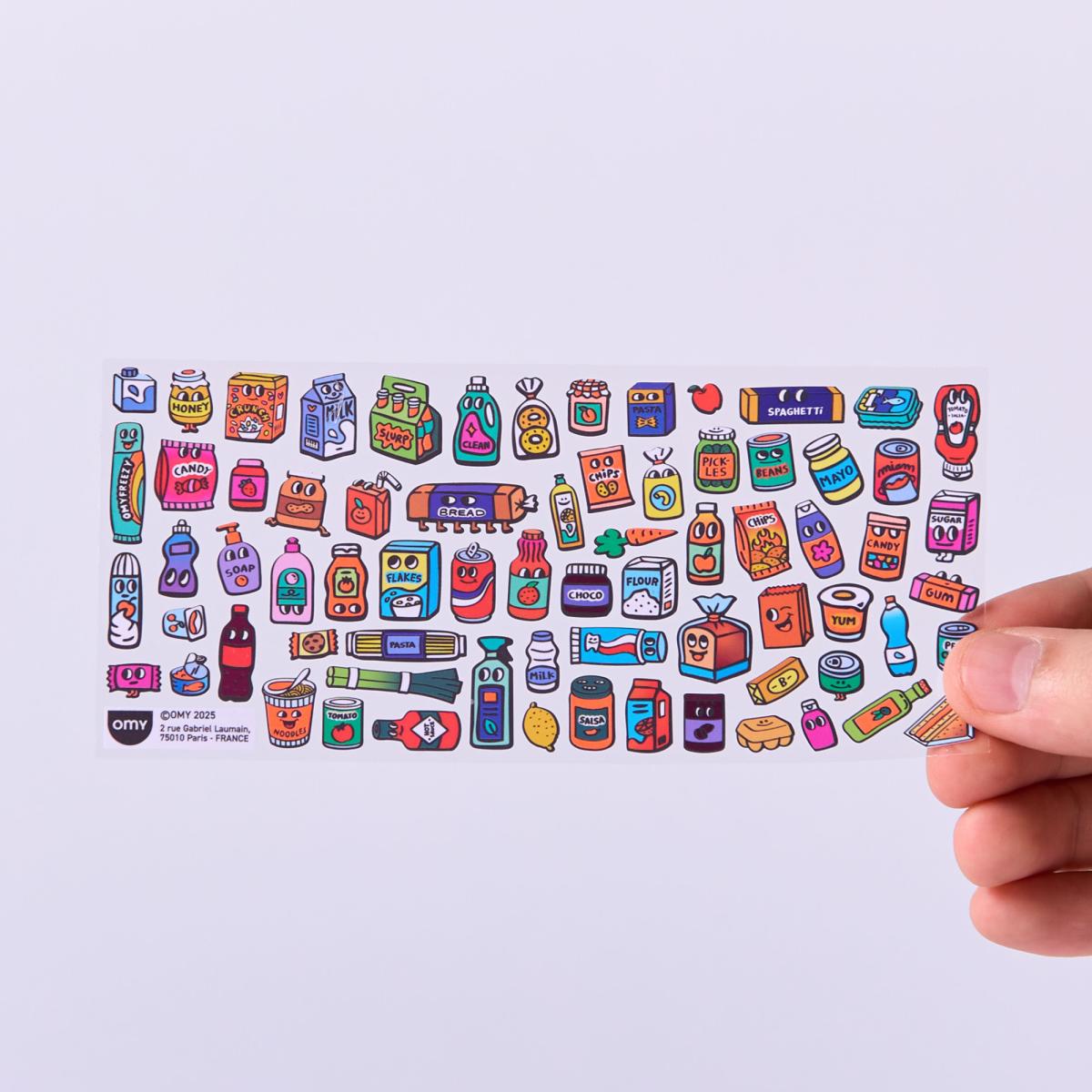Autocolantes Omy Fabulous Stickers Boutique - Supermarket 4