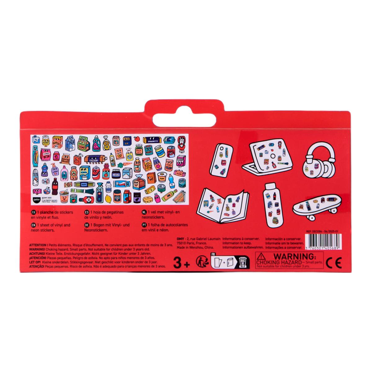 Autocolantes Omy Fabulous Stickers Boutique - Supermarket 6