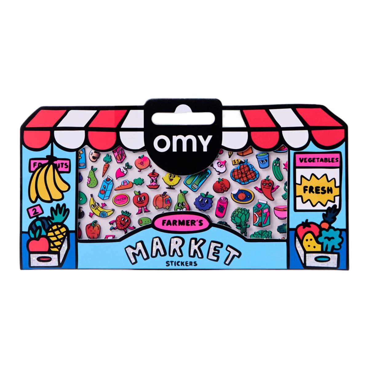 Autocolantes Omy Fabulous Stickers Boutique - Farmer's Market 7