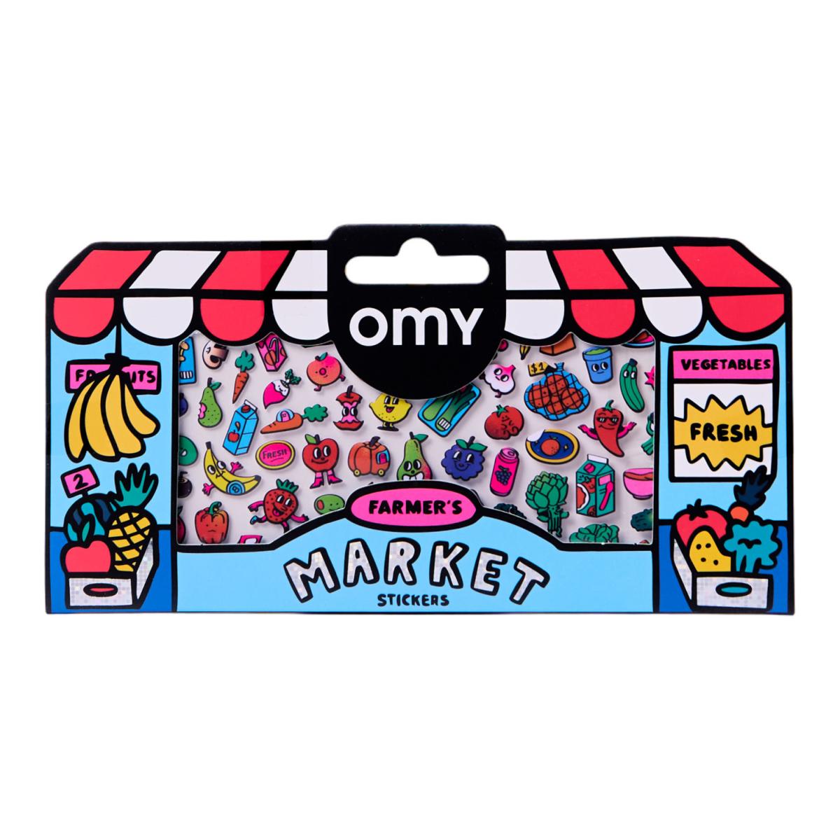 Autocolantes Omy Fabulous Stickers Boutique - Farmer's Market 8